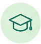 Graduation cap icon