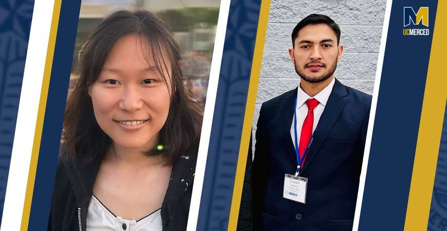 Shuang Feng and Dilawer Ali recently won awards for their work.