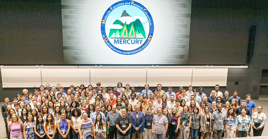 Nearly 140 faculty and students from universities across the nation attended the three-day conference MERCURY held at UC Merced