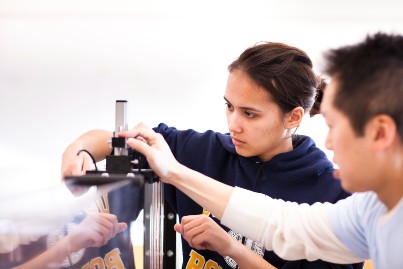 High schools set up experiment for UC Merced Day